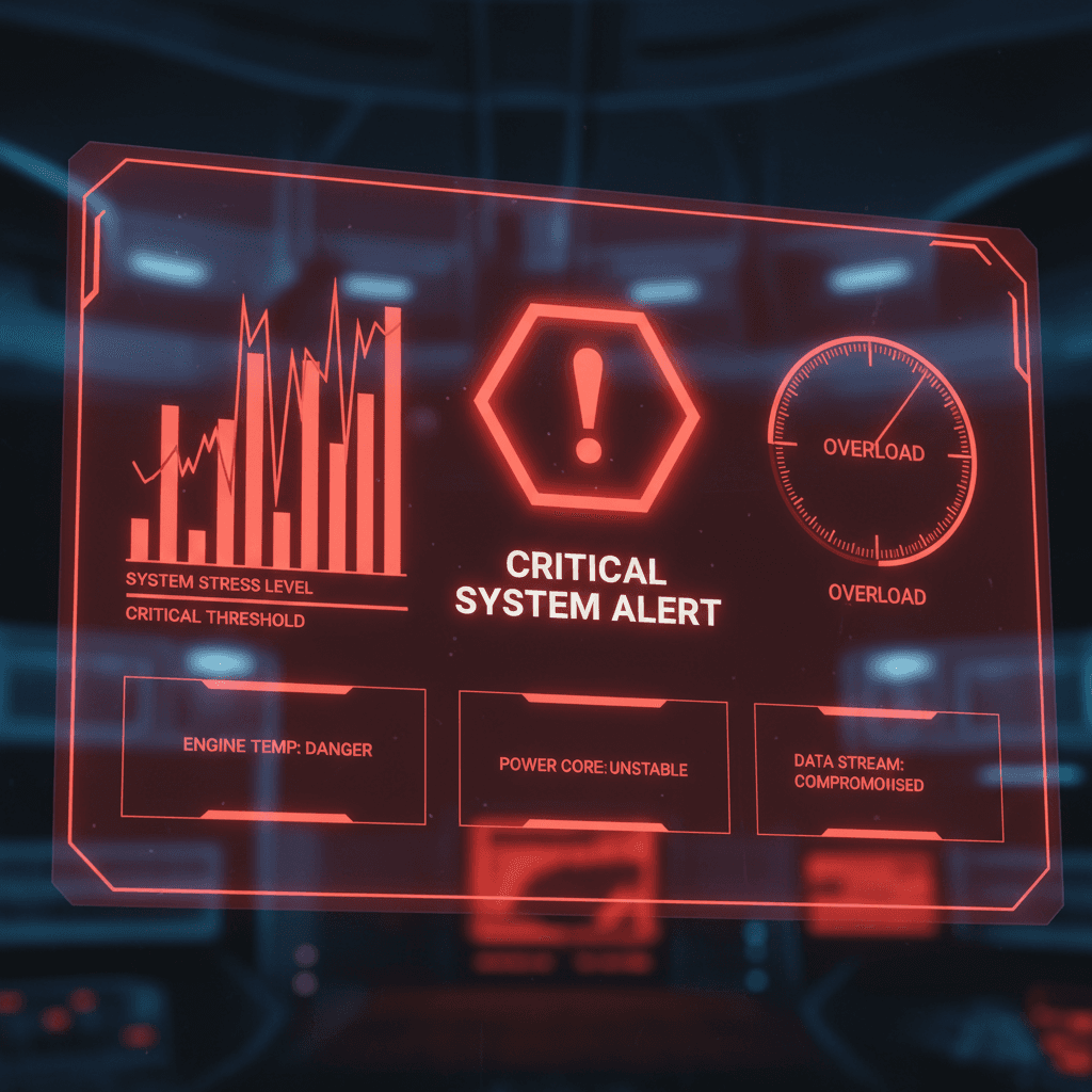Digital dashboard showing AI analytics with graphs and predictive maintenance alerts on computer screens